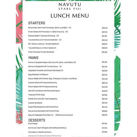 Navutu Stars Resort Matayalevu Luaran gambar